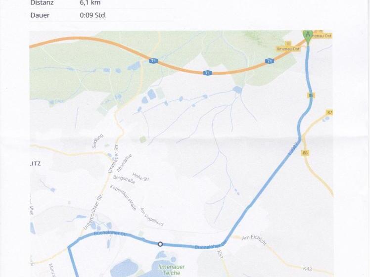 스탠다드 룸 공동 욕실, Ferienwohnung Direkt In Ilmenau