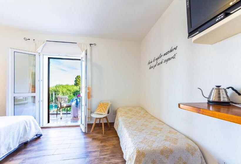 스탠다드 트리플 발코니 룸, Le Maschere B&b