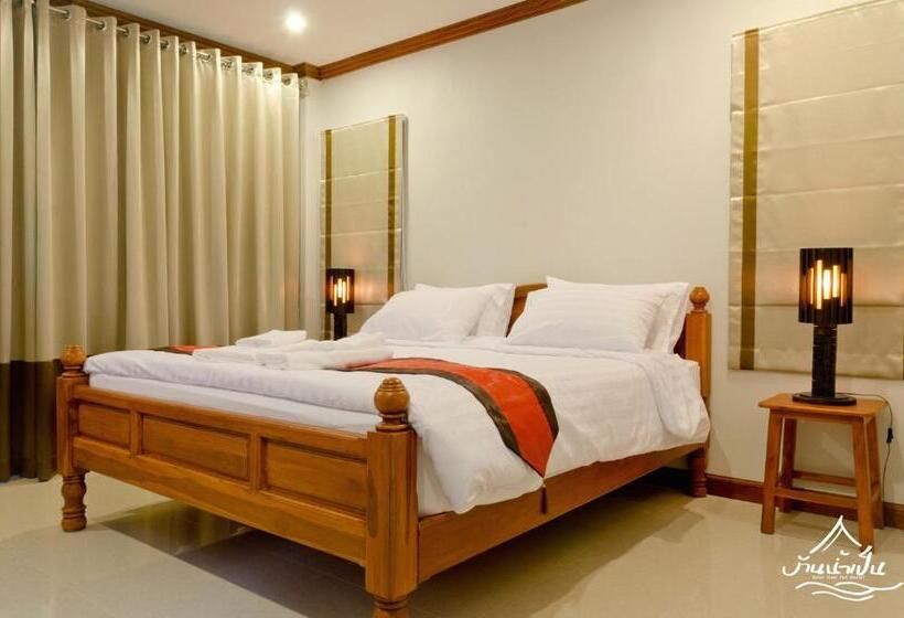 带大床的标准间, Baan Nam Pen Resort