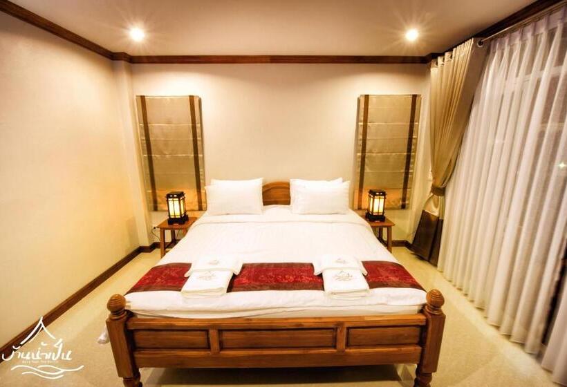 带大床的标准间, Baan Nam Pen Resort