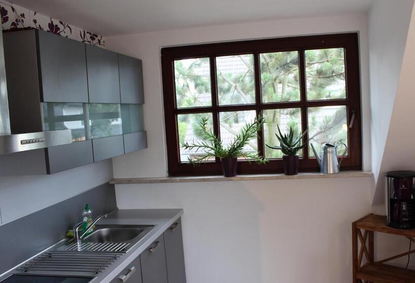 شقة غرفتين نوم مزودة بشُرفة, Bel Etage