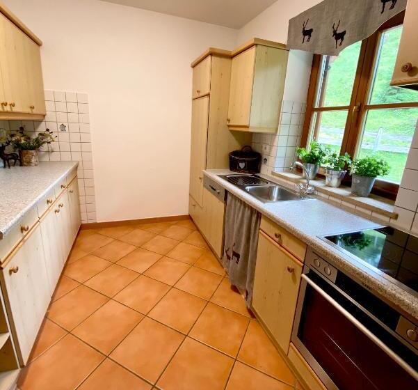 バルコニー付き１ベッドルームアパートメント, Gästehaus Arnspitzblick