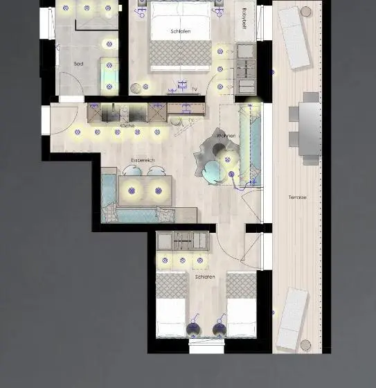 ２ベッドスイートルーム, Siplinger Suites   Ferienwohnungen   Sauna Und Fitness