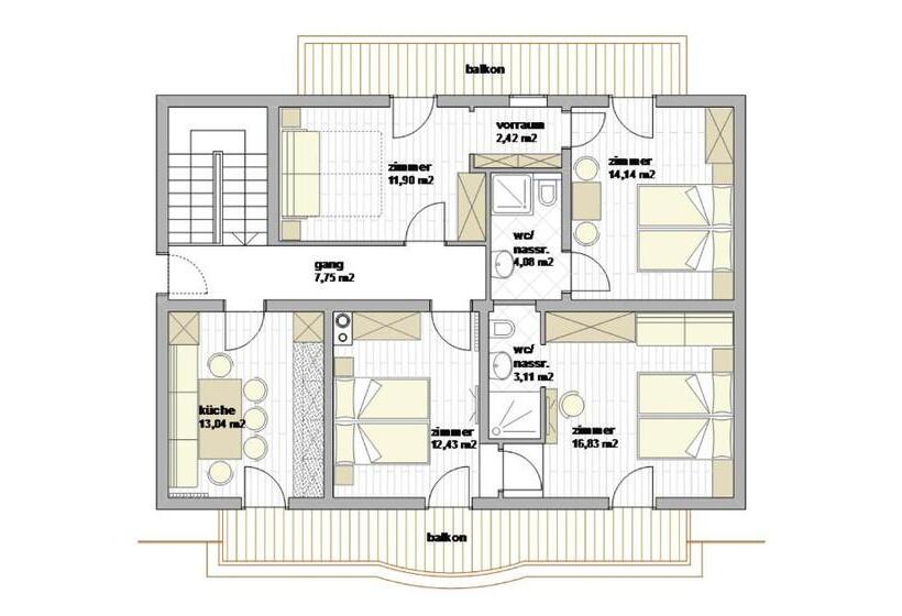 Apartament Superior 1 Dormitori, Villa Michaela