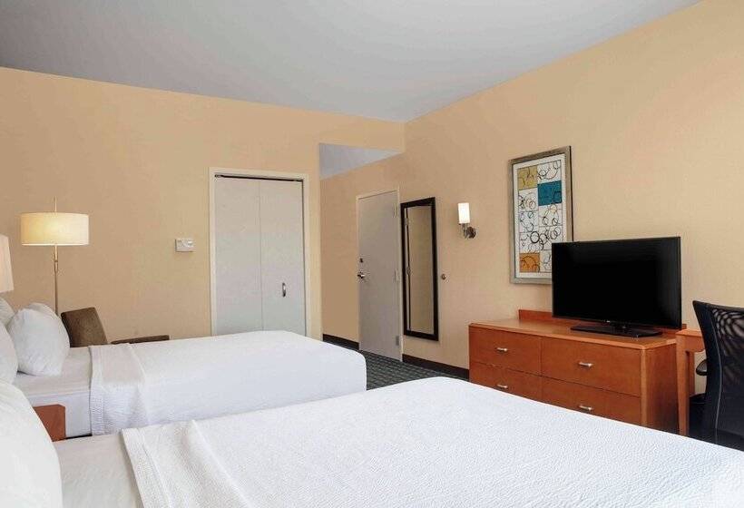 חדר סטנדרט שתי מיטות זוגיות, Fairfield By Marriott Inn And Suites Augusta Fort Eisenhower Area