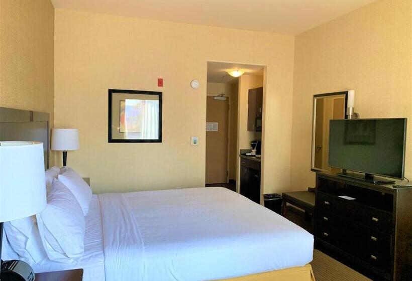 身障者適用キングサイズベッドルーム, Holiday Inn Express Fresno Northwest   Herndon, An Ihg