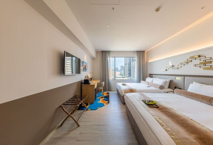 اتاق استاندارد چهار تخته, Taipei Garden Hotel Ximending