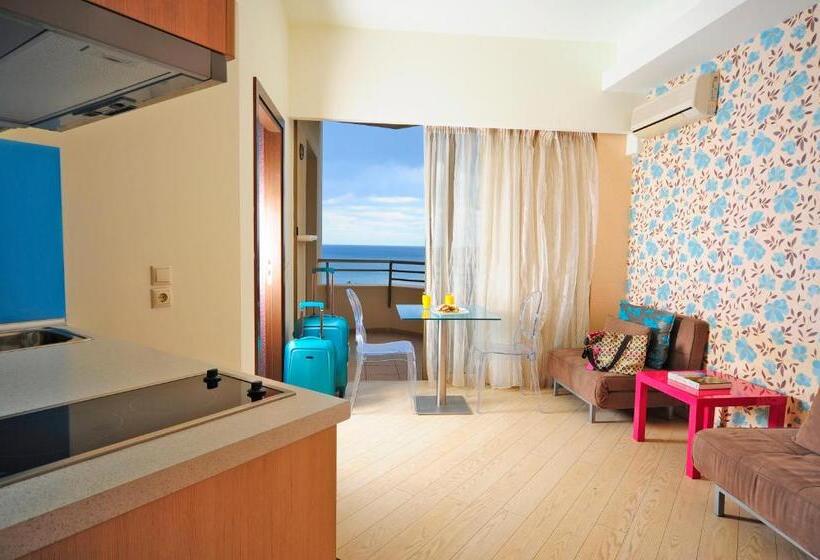 דירת אקזקיוטיב, חדר שינה 1, Steris Elegant Beach Hotel & Apartments