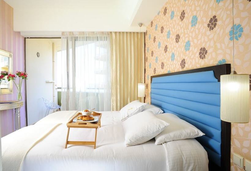 דירה בת חדר שינה 1 צדדית נוף לים, Steris Elegant Beach Hotel & Apartments