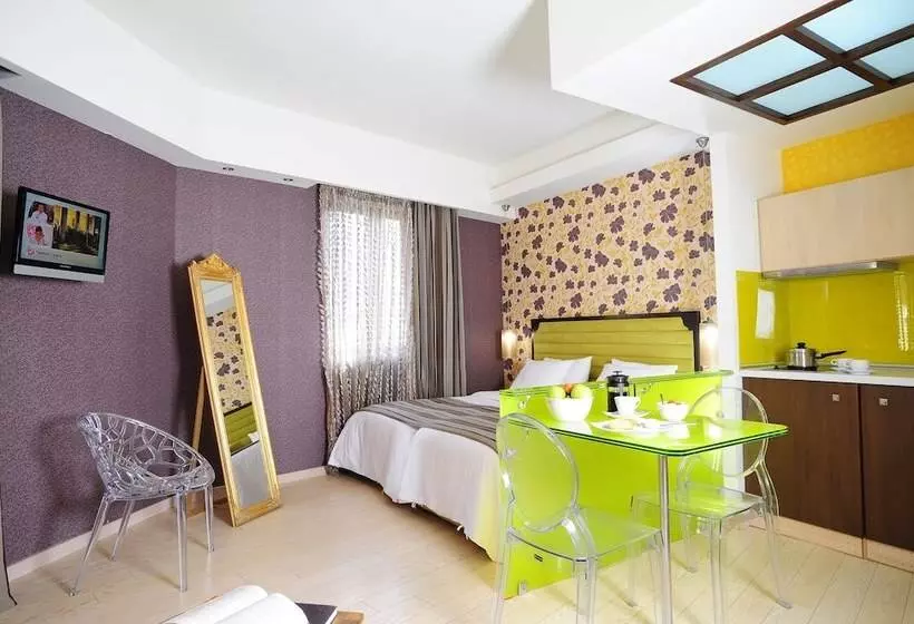 サイドオーシャンビューのスタンダードワンルーム, Steris Elegant Beach Hotel & Apartments