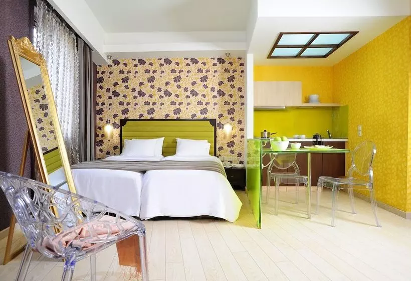 サイドオーシャンビューのスタンダードワンルーム, Steris Elegant Beach Hotel & Apartments