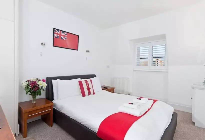 اتاق استاندارد با چشم‌انداز دریا, Hamptons Brighton