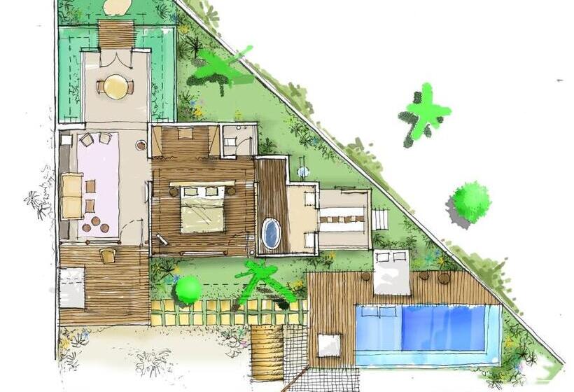 ‫فيلا غرفة نوم واحدة, Kenoa Exclusive Beach Spa & Resort