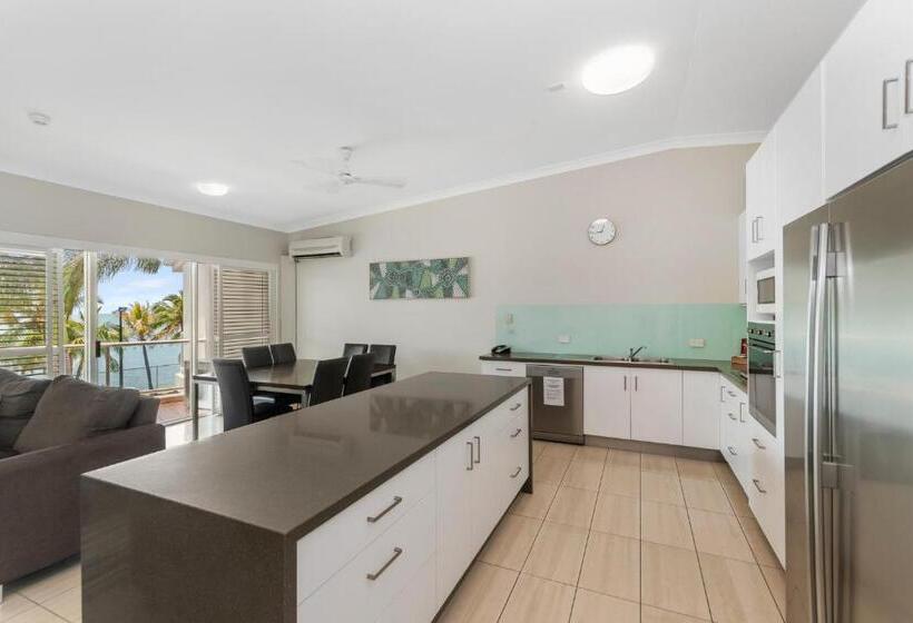 带2个卧室带海景的公寓, Mariners North Holiday Apartments