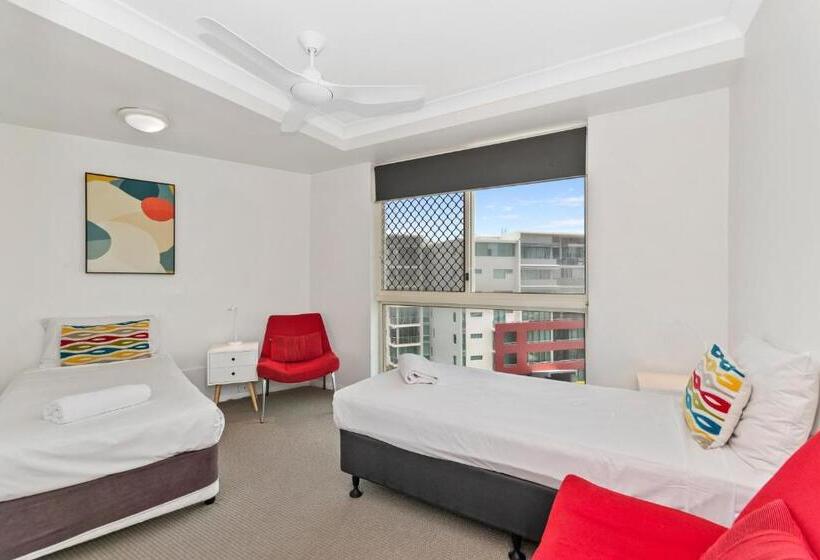 침실 3개 바다 전망 아파트, Mariners North Holiday Apartments