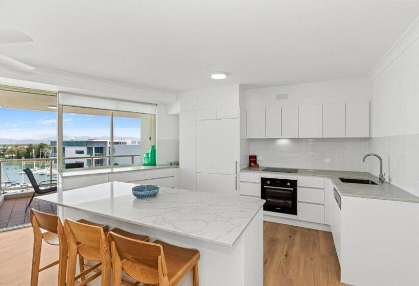 带1个卧室的豪华公寓, Mariners North Holiday Apartments