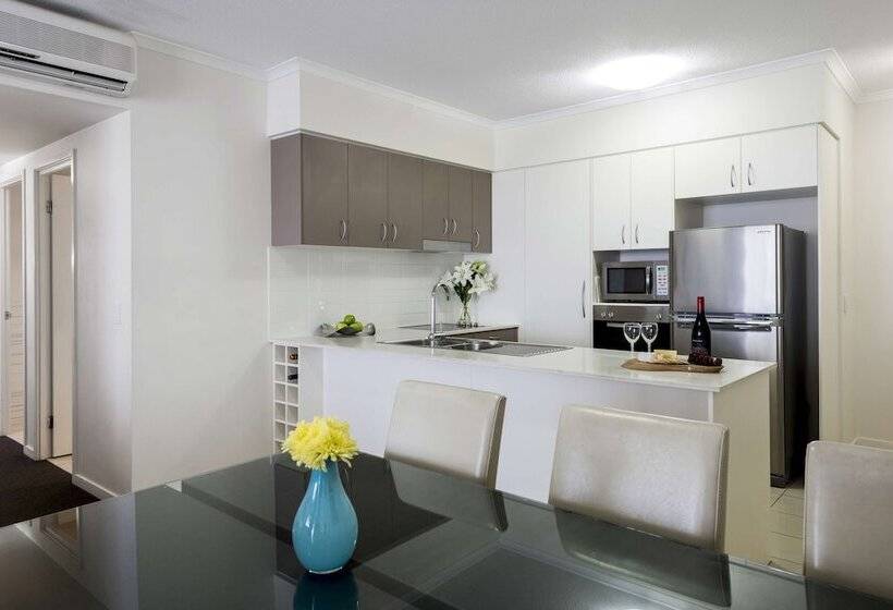 带3个卧室的公寓, Oaks Ipswich Aspire Suites