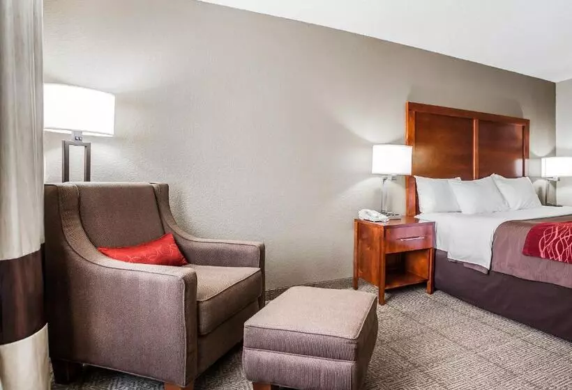 キングサイズベッドのスタンダードルーム, Comfort Inn & Suites Moberly
