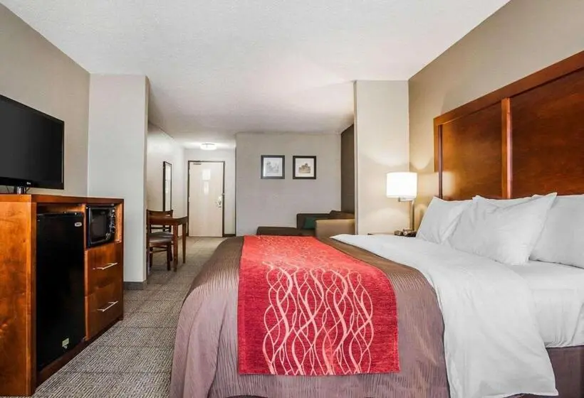 キングサイズベッドのスイートルーム, Comfort Inn & Suites Moberly