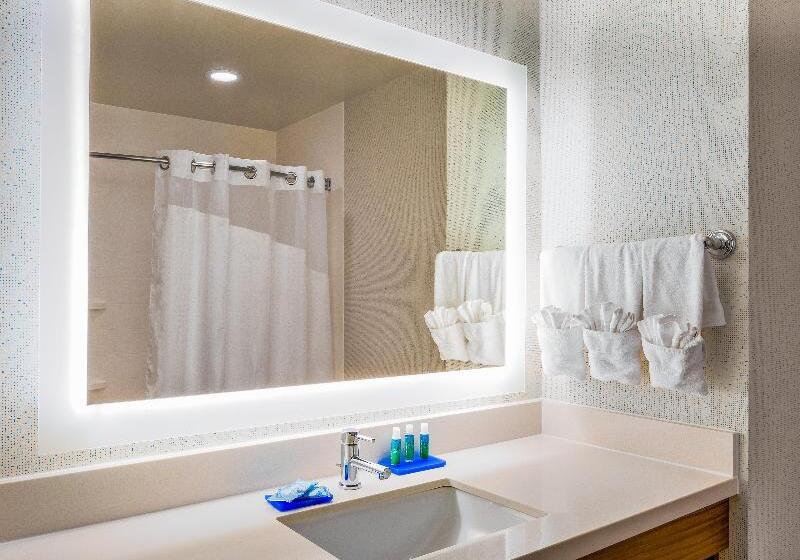 适合残疾人士使用的带超级大床的标准间, Holiday Inn Express Hotel & Suites Oroville Lake By Ihg