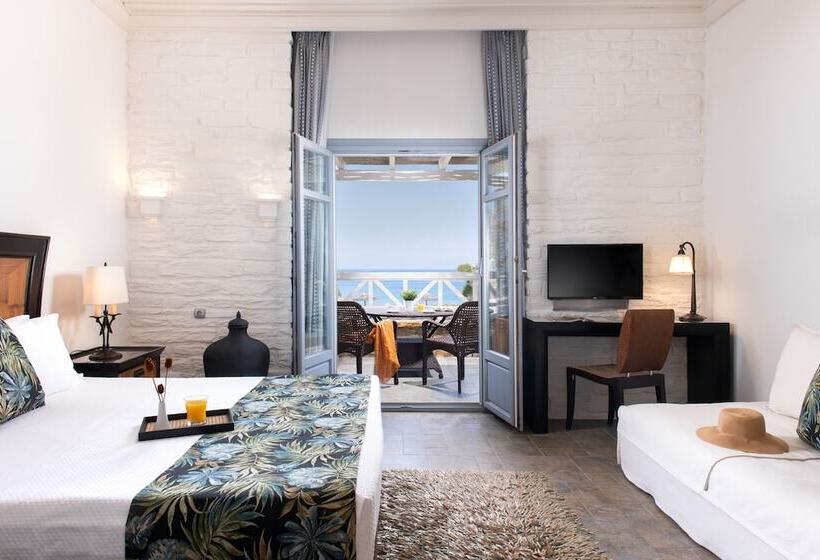 جناح ديلوكس مطل على البحر, Porto Kea Suites By Sandglass