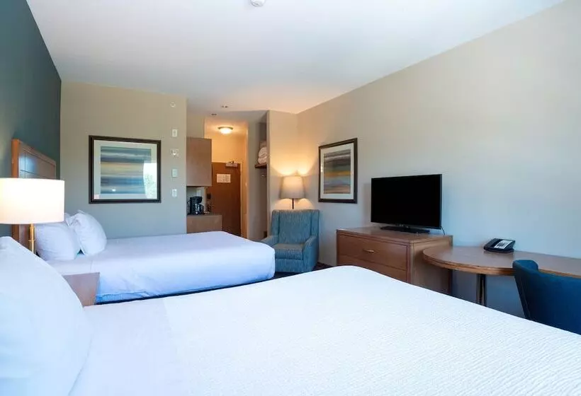 ２ダブルベッドのスタンダードルーム, Sandman Hotel And Suites Squamish