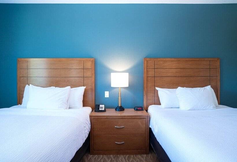 带2个双人床的标准工作室, Sandman Hotel And Suites Squamish