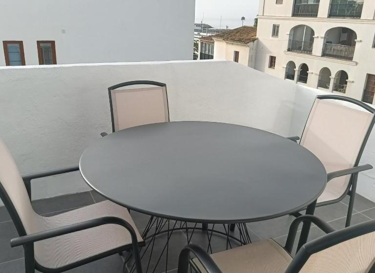 침실 1개 바다 전망 아파트, Duquesa Harbour Club Apart