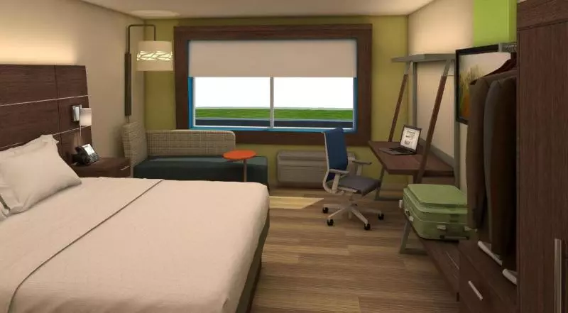 キングサイズベッドのスタンダードルーム, Holiday Inn Express Atmore, An Ihg