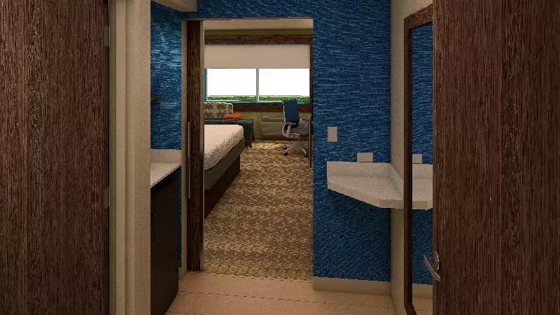 キングサイズベッドのスタンダードルーム, Holiday Inn Express Atmore, An Ihg