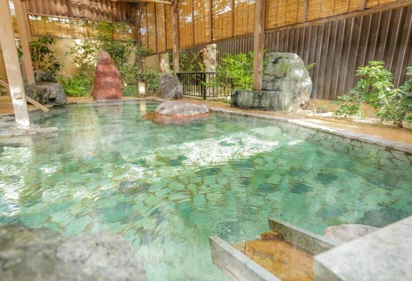 이코노미 룸 공용욕실, Ooedo Onsen Monogatari Ito Hotel New Okabe