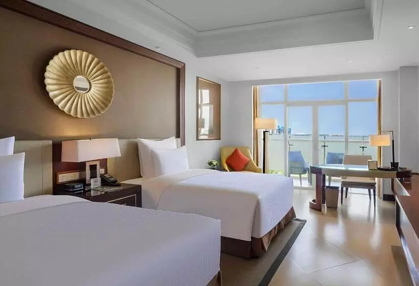 オーシャンビューデラックスルームバルコニー付き, Pullman Haikou