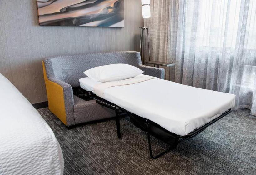 キングサイズベッドのスタンダードルーム, Courtyard By Marriott Edmonton West