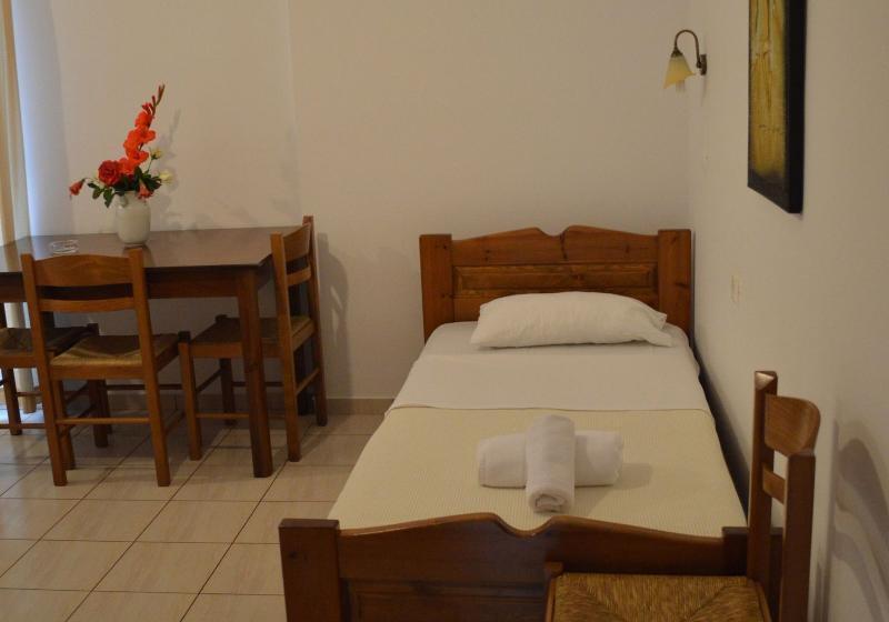 带1个卧室带花园景观的公寓, Nikos Apartments