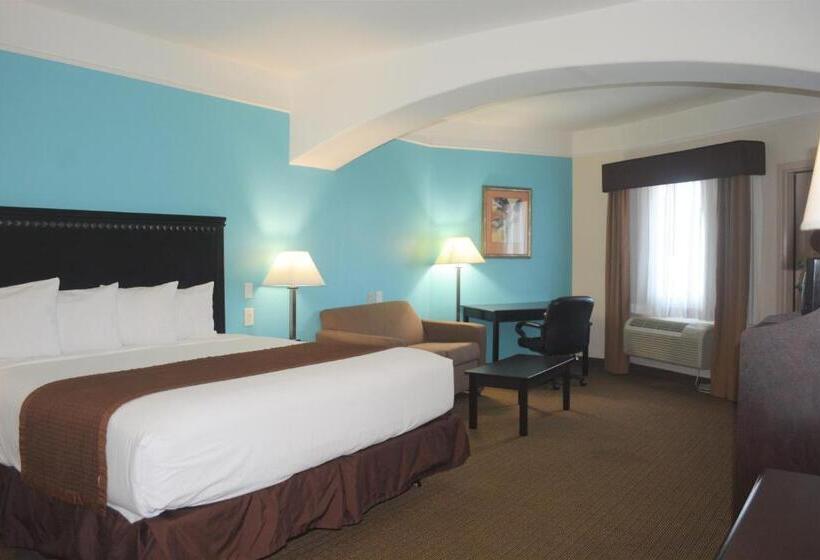 디럭스 스위트 킹 침대, Baymont By Wyndham Galveston