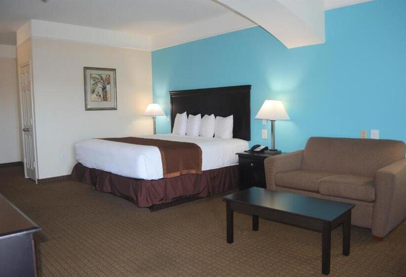 디럭스 스위트 킹 침대, Baymont By Wyndham Galveston