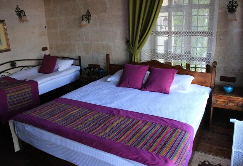 اتاق استاندارد سه تخته با چشم‌انداز استخر, Elif Stone House