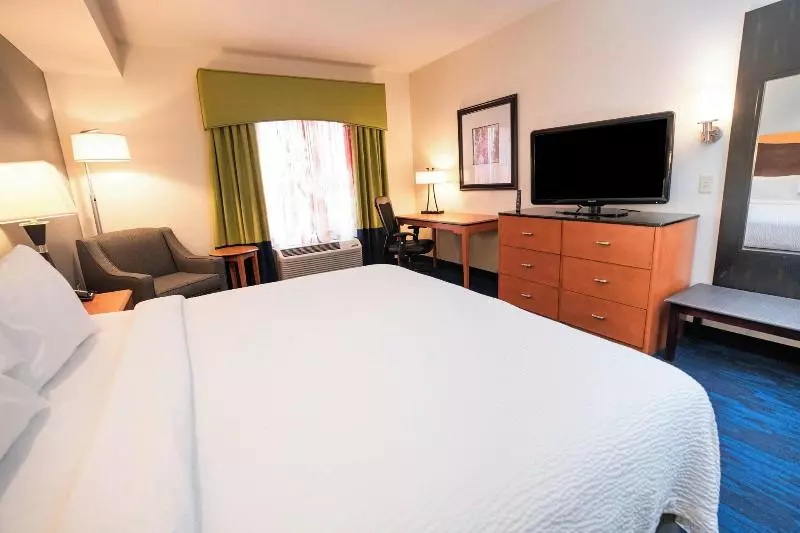 キングサイズベッドのスタンダードルーム, Fairfield Inn & Suites By Marriott Grand Island