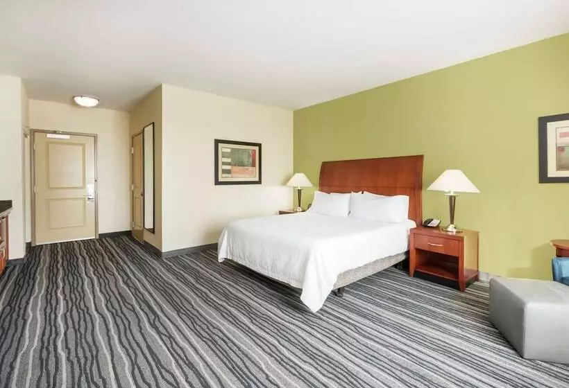 身障者適用キングサイズベッドルーム, Hilton Garden Inn St. Louis Shiloh/o Fallon Il