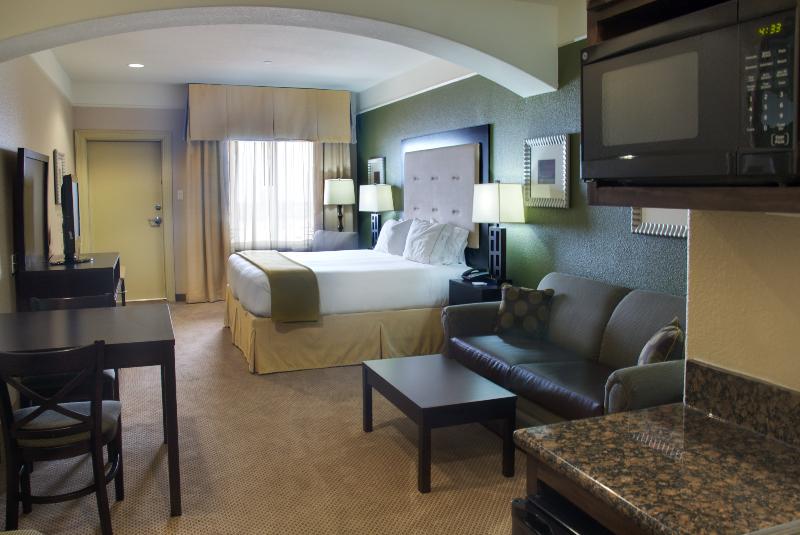 Suite Llit King, Holiday Inn Express Hotel Galveston West Seawall, An Ihg