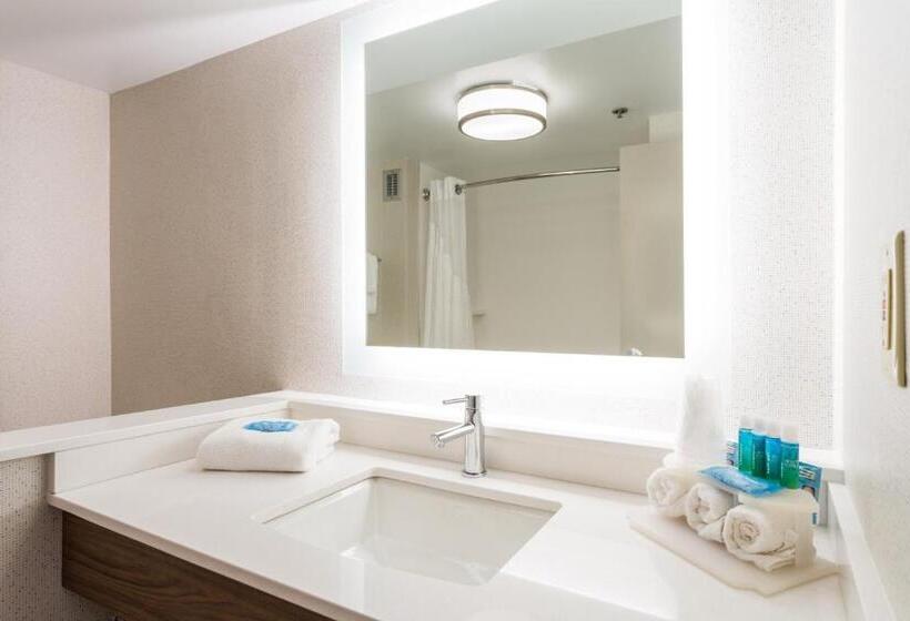 适合残疾人士使用的带超级大床的标准间, Holiday Inn Express & Suites Wilmington University Center, An Ihg