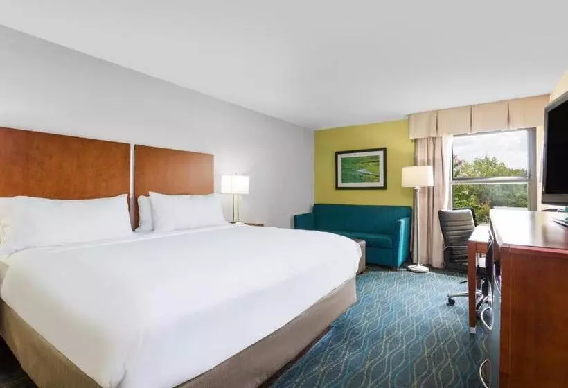 キングサイズベッドのスタンダードルーム, Holiday Inn Express & Suites Wilmington University Center, An Ihg