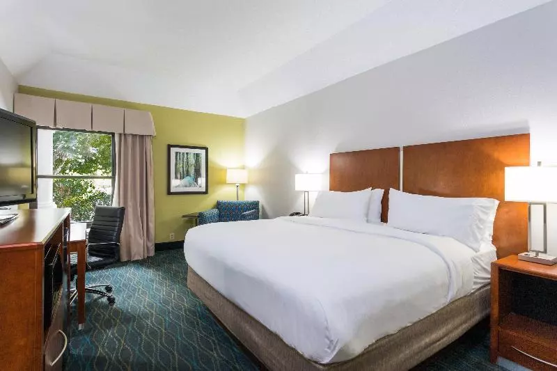 キングサイズベッドのスタンダードルーム, Holiday Inn Express & Suites Wilmington University Center, An Ihg