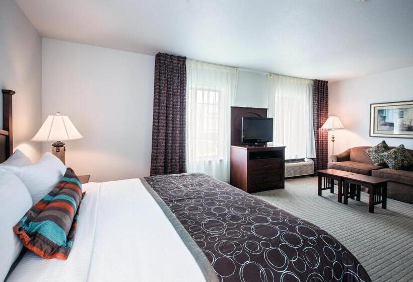 身障者適用キングサイズベッドルーム, Staybridge Suites Rockford, An Ihg