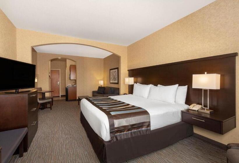 带大床的标准工作室, Wingate By Wyndham Moses Lake