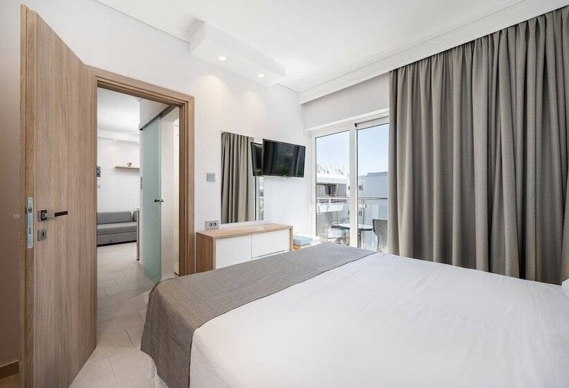 １ベッドルームアパートメント, Poseidon Hotel And Apartments