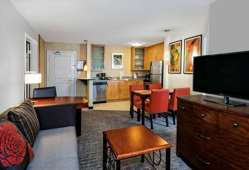 带2个卧室的套房, Residence Inn By Marriott San Antonio Seaworld/lackland