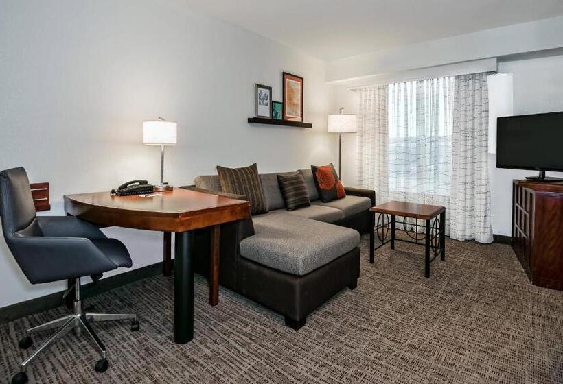 带大床的标准工作室, Residence Inn By Marriott San Antonio Seaworld/lackland