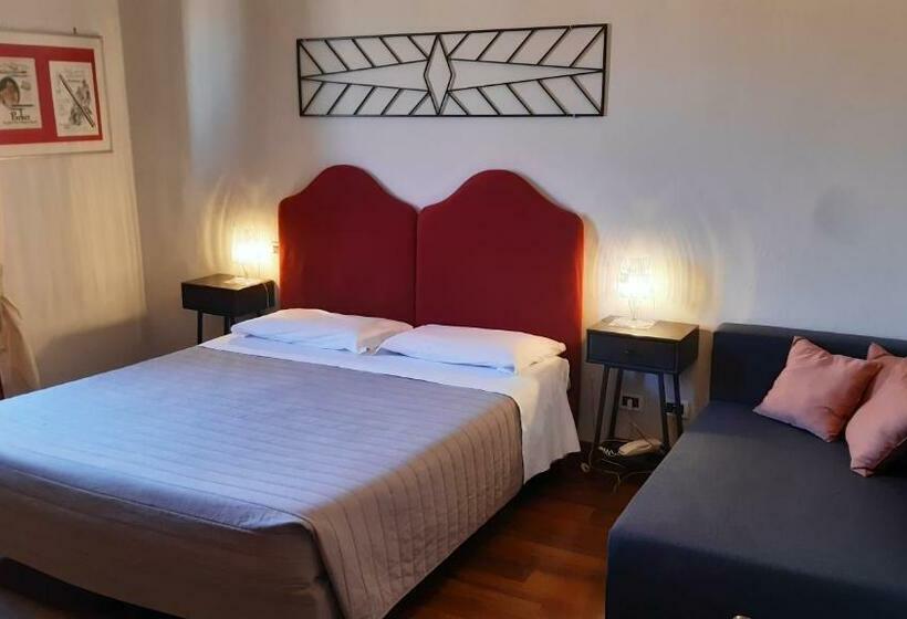 اتاق ساده سه نفره, Albergo Moderno