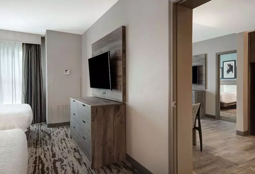２ベッドスイートルーム, Homewood Suites Lexington Hamburg